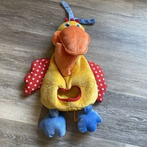 Melissa & Doug Plush K Kid’s Hungry  Pelican Crinkly Wings Squeaky Bill